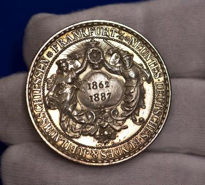 Vzácná střelecká medaile Frankfurt 