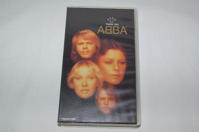 VHS - ABBA THANK YOU (ORIGINÁL)