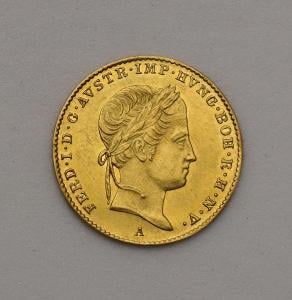 Zlatý Dukát 1844 A - Ferdinand V. - Vzácný - Top Stav!