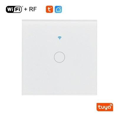 Jednotlačítkový WiFi+RF vypínač - Tuya
