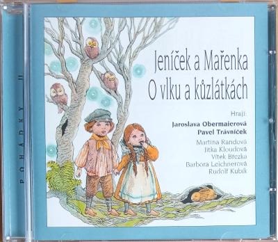 CD - Jeníček a Mařenka, O vlku a kůzlátkách  