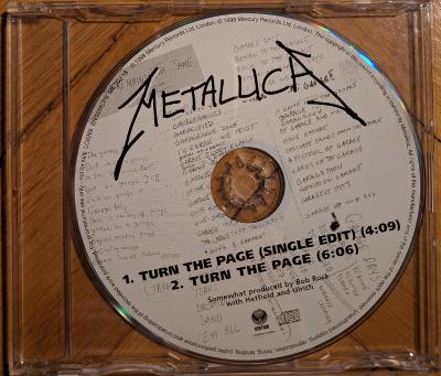 CDS Metallica – Turn The Page (1998) !! TOP STAV !! single PROMO