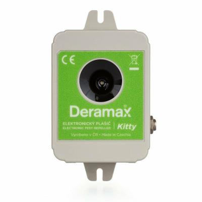 Ultrazvukový plašič mačiek, psov, divokej zveri Deramax®-Kitty