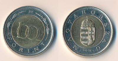 Maďarsko 100 forintů 2019 2