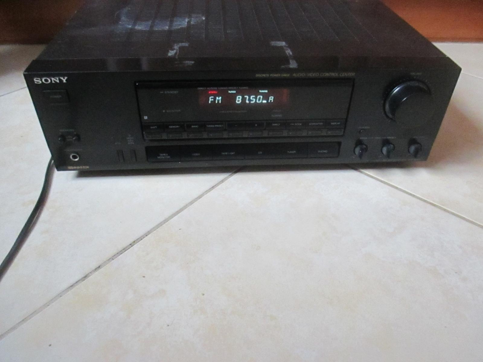 Ponúkam receiver Sony STR-GX311. - TV, audio, video