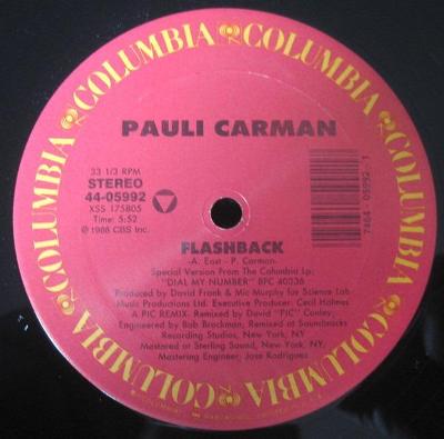 LP PAULI CARMAN- Flashback (12''Maxi Single)