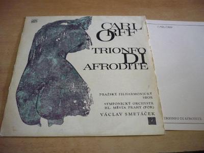 LP+příloha: CARL ORFF / Trionfo di Afrodite