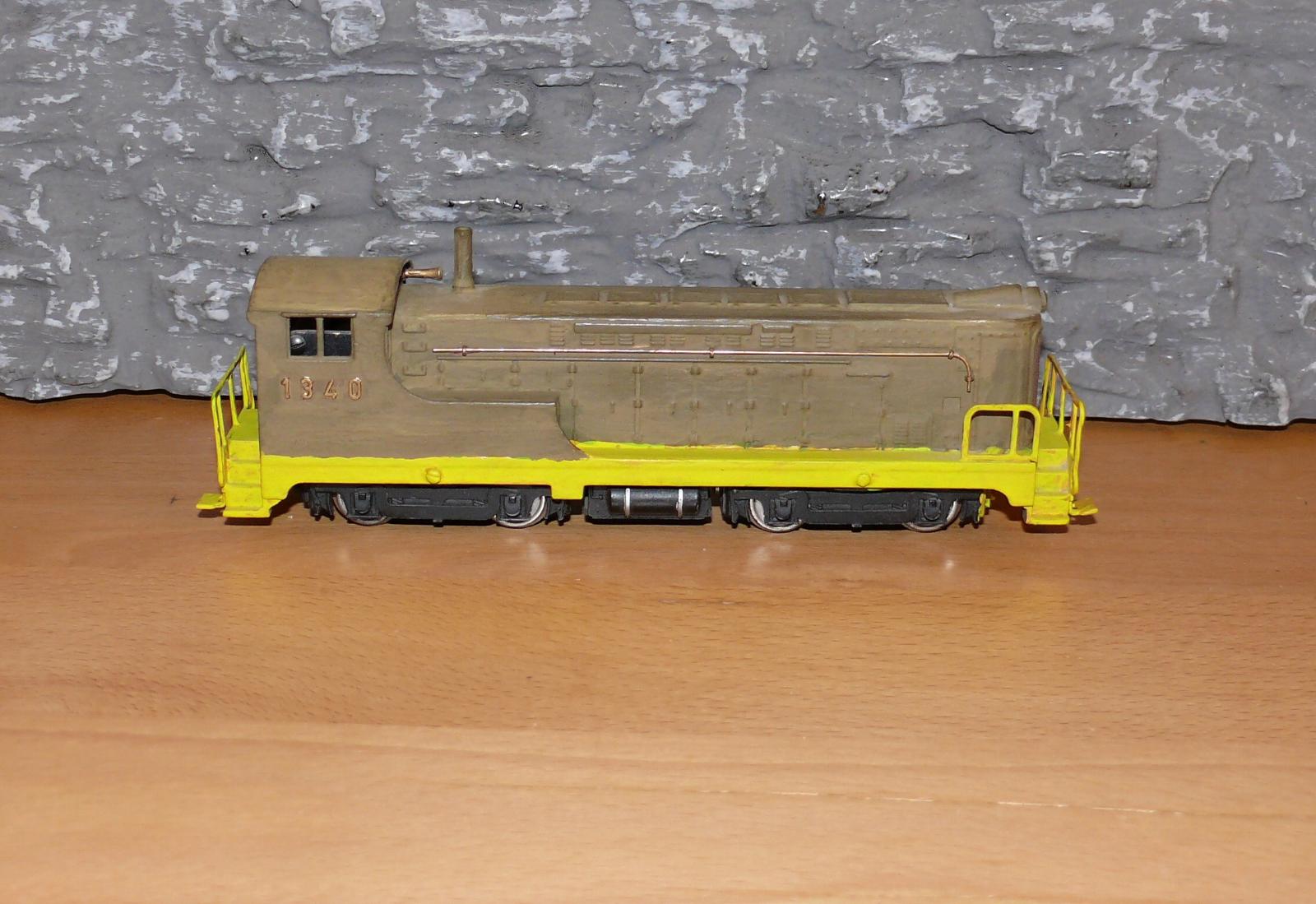 Lokomotíva pre modelovú železnicu H0 veľkosti (s96) - Modelové železnice