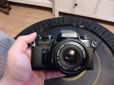 Fotoaparát Ricoh KR-10 Super + Rikenon 1:2 50mm