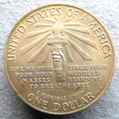 USA 1 $ 1986 - Spojené státy Dolar 1986