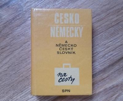 Česko německý retro kapesní slovník, 1.vydání 1982