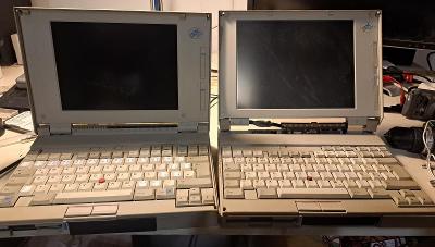 Historický notebook IBM type 9552, 2 kusy
