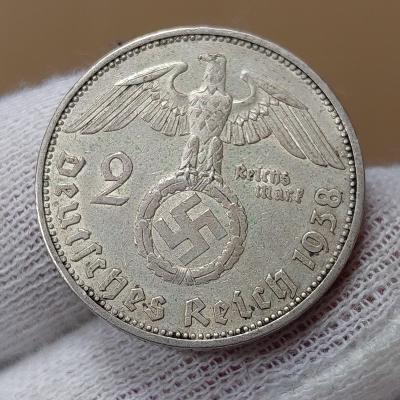 2 Mark 1938 A Nemecká Ríša