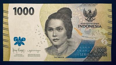 Indonésie, 1000 Rupiah 2022, UNC