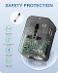 Medzinárodný cestovný adaptér / 2 x USB / Od 1Kč |001| - Elektro
