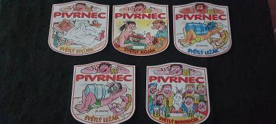 Pivní etikety - PIVRNEC - Petr Urban.