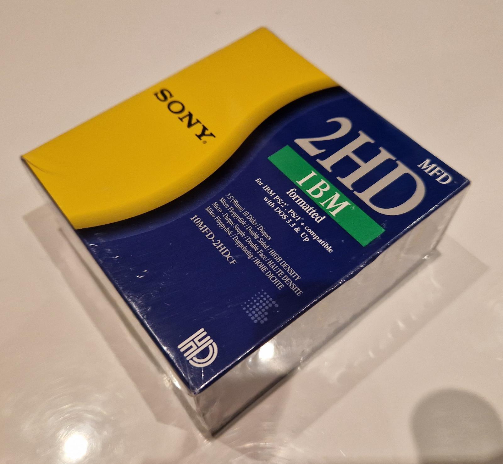 10ks diskiet Sony 1,44MB v originálnom balení - Elektro
