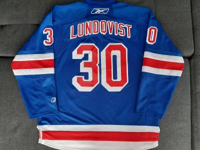 Hokejový dres Henrik Lundqvist New York Rangers NHL Reebok 