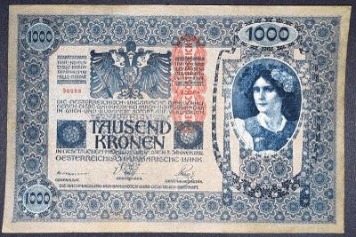 Rakousko-Uhersko, 1000 Kronen 1902, výborný stav