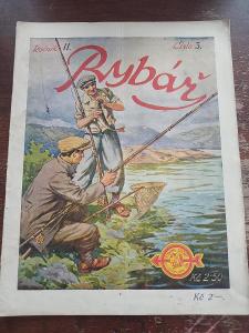 Časopis Rybář 1935, roč. 2, čislo 3