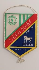 VLAJEČKA UEFA r.1980-1981 BOHEMIANS ČKD PRAHA-F.C TOWN IPSWICH