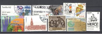Španělsko na doplnění použité v poštovním styku