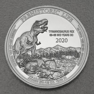 2020 Tyrannosaurus Rex - Prehistoric Life 1oz (VZACNÍ a RARITNÍ)