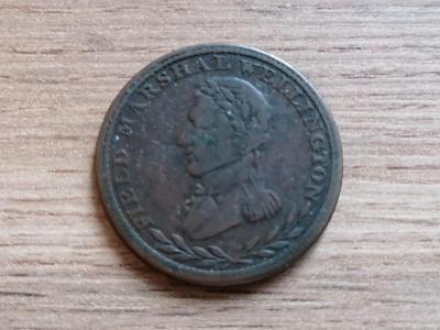 D. Kanada 1/2 Penny 1813 kolonie Lower Canada koloniální mince Amerika