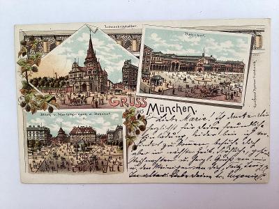 Pozdrav z Mníchova 1902