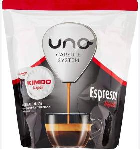 Uno Capsule System - Espresso Napoli, Kimbo, 16 kapslí