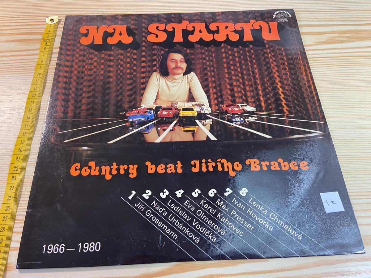 Veľká LP doska - Na štarte, country beat Jiřího Brabca - JV - Hudba