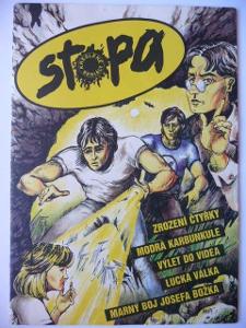 Komiksový časopis - STOPA - číslo 1 - z roku 1990