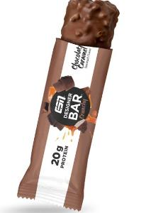 ESN - Designer Bar Crunchy, Proteinová tyčinka, Čokoláda karamel, 60g
