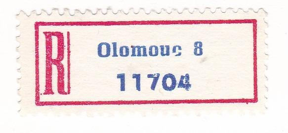 RN různé typy - pošta Olomouc 8 - 07