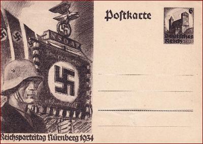 Deutsches Reich * Reichsparteitag Nürnberg 1934, svastika * DR66