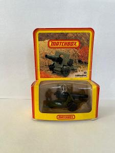 Matchbox Superfast No. MB32-C – Field Gun, England (nemecká krabička)