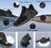 Športové priedušné topánky Zocavia Grey Camou, veľkosť 47! šedý maskáč - Oblečenie, obuv a doplnky