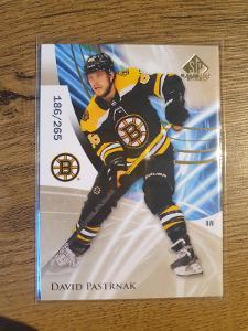 DAVID PASTRNAK Boston Bruins SP GAME USED LIMIT 265