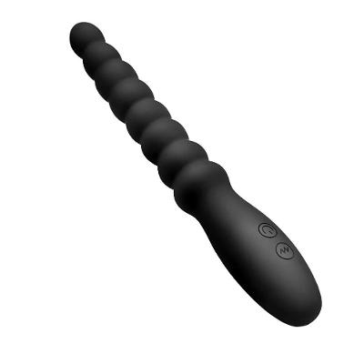 BDSM dobíjecí anální kuličkový vibrátor s 10 vibračními režimy