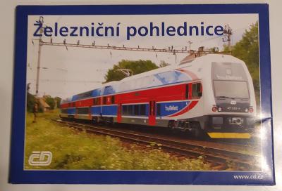 železničné pohľadnice ČD