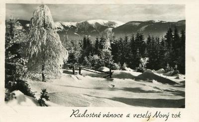 Radostné vianoce - Železná hora v Krkonošiach Foto B. Zeman - MF ORBIS