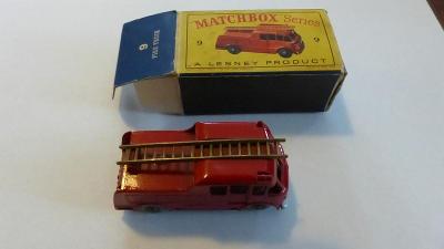 Matchbox No. 9 fire truck