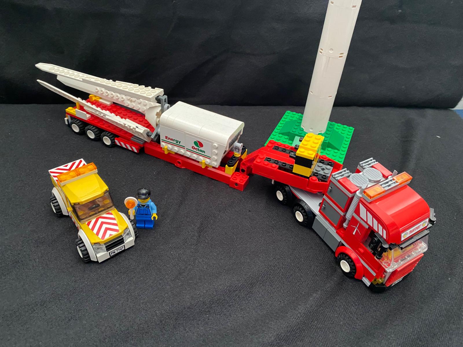 LEGO City 7747 Preprava veternej turbíny - Hračky