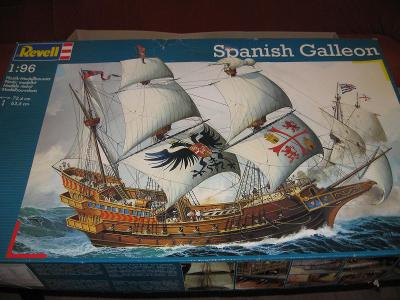 Plastiková stavebnice lodě Španělská Galleona