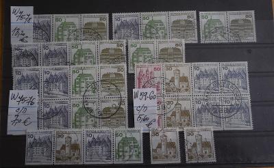 sbírka soutisků ze známkových sešitků Bundes
