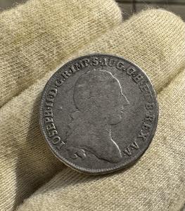 B&S Josef II. Una Lira  1785 L.-B. Miláno R!