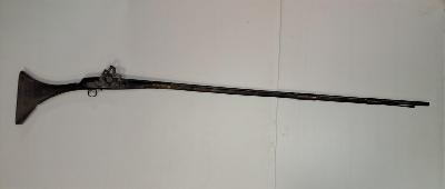 Starožitná kresadlová dlhá puška 18 - 19 st. značené 6515