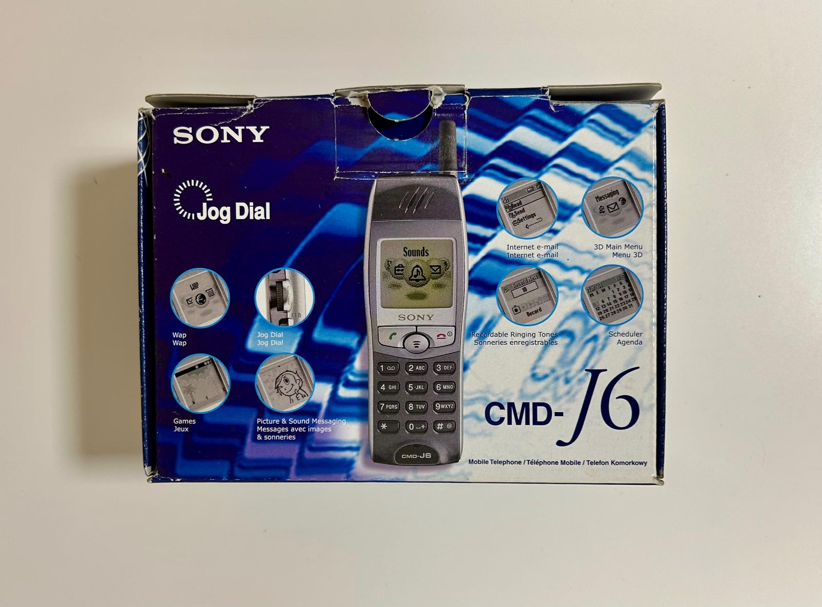 Sony CMD-J6 - Mobily a smart elektronika