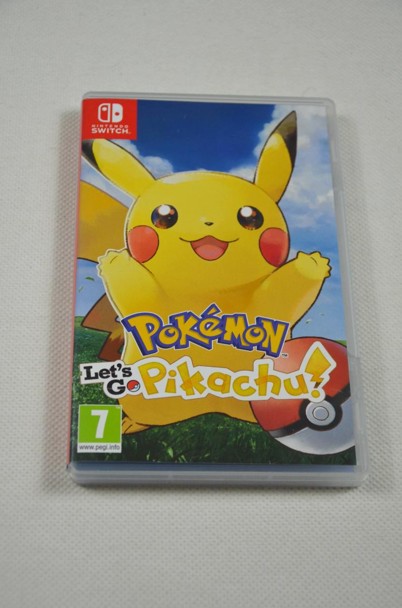 Pokémon: Let's Go Pikachu! Nintendo Switch - Počítače a hry