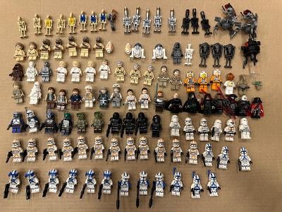 Lego Star Wars mix figúrok 115 kusov